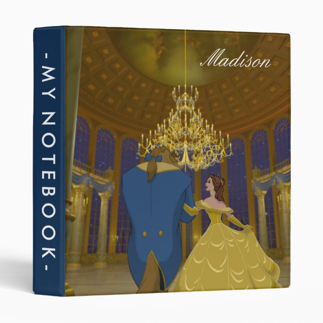 Beauty & The Beast | Beautiful Ballroom Binder (Front/Spine)