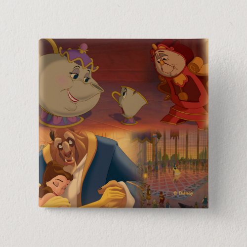 Beauty  The Beast  Beautiful Ballroom Button