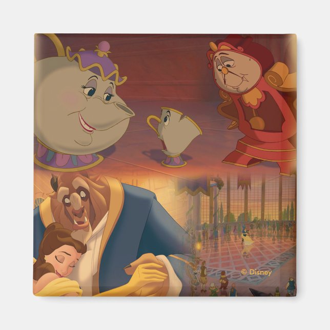 Beauty & The Beast | Beautiful Ballroom Magnet (Front)