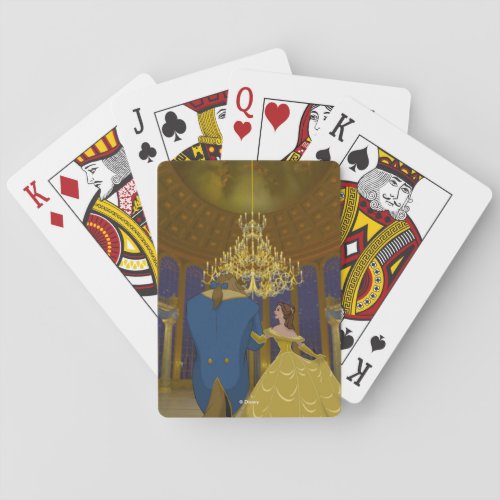 Beauty  The Beast  Beautiful Ballroom Poker Cards