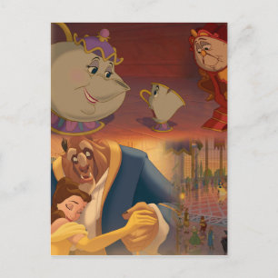 Beauty & The Beast Beautiful Ballroom Postcard