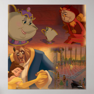 Beauty & The Beast   Beautiful Ballroom Poster