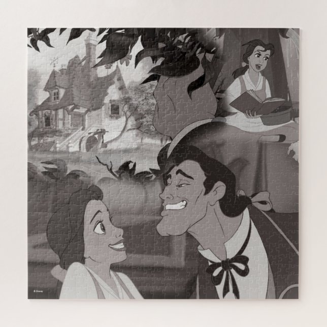 Beauty & The Beast | Belle & Gaston 3 Jigsaw Puzzle (Horizontal)