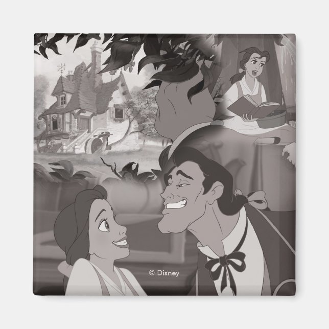 Beauty & The Beast | Belle & Gaston Magnet (Front)