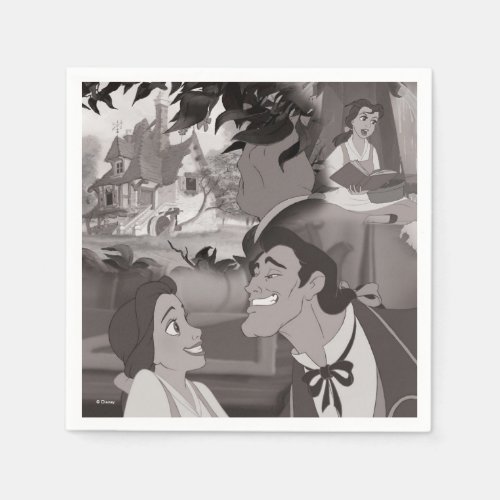 Beauty  The Beast  Belle  Gaston Napkins