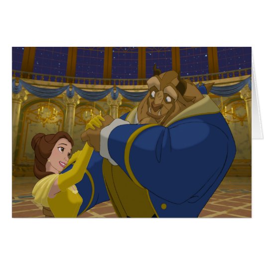 Beauty & The Beast | Belle & The Beast Dancing (Front Horizontal)