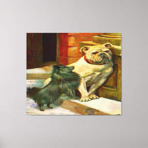"Beauty & The Beast" Canvas Print