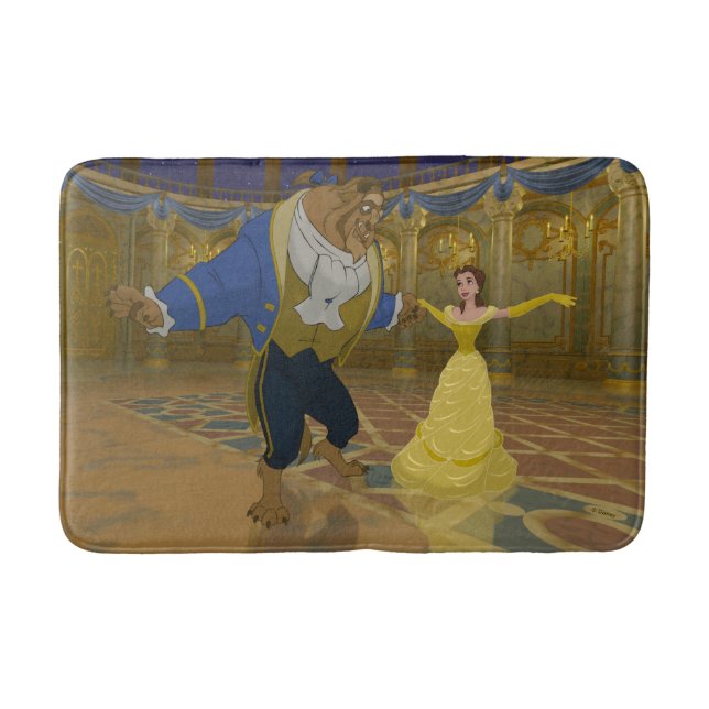 Beauty & The Beast | Dancing in the Ballroom Bathroom Mat (Front)