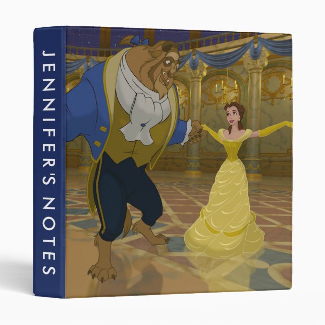Beauty & The Beast | Dancing in the Ballroom Binder (Front/Spine)