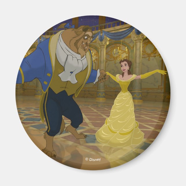 Beauty & The Beast | Dancing in the Ballroom Magnet (Front)