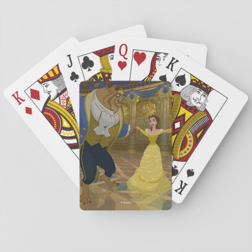 Beauty  The Beast  Dancing in the Ballroom Playing Cards
