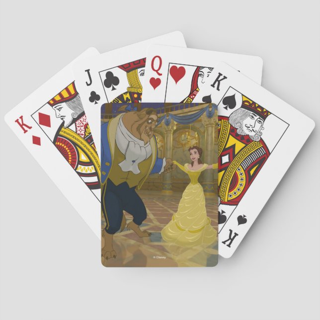 Beauty & The Beast | Dancing Playing Cards (Back)