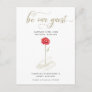 Beauty & the Beast Event Save the Date Announcement Postcard