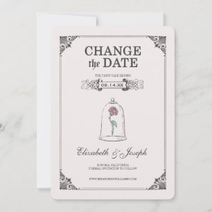 Beauty & the Beast   Fairy Tale - Change the Date Save The Date