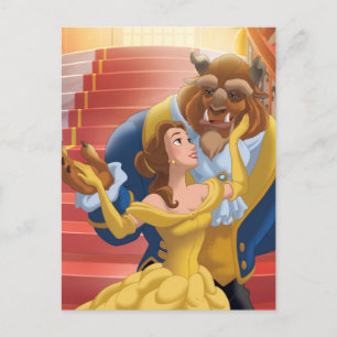 Beauty & the Beast Fearless Postcard