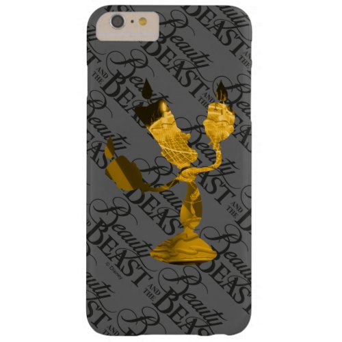Beauty  The Beast  Lumire Silhouette Barely There iPhone 6 Plus Case