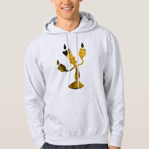 Beauty  The Beast  Lumire Silhouette Hoodie