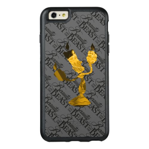 Beauty  The Beast  Lumire Silhouette OtterBox iPhone 66s Plus Case