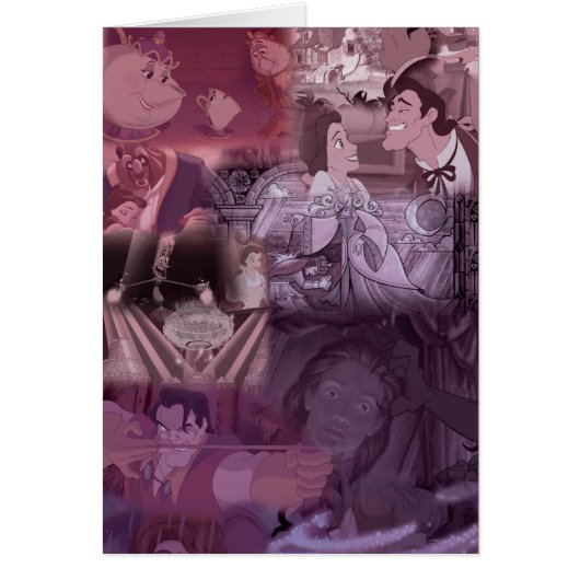 Beauty & The Beast | Pink & Purple Collage (Front)