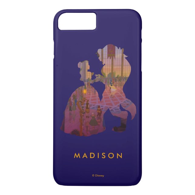 Beauty & The Beast | Silouette Dancing Case-Mate iPhone Case (Back)