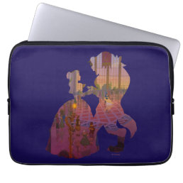 Beauty &amp; The Beast | Silouette Dancing Laptop Sleeve