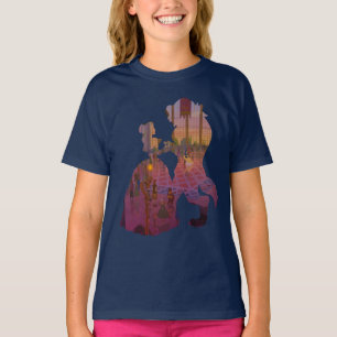 Beauty & The Beast   Silouette Dancing T-Shirt