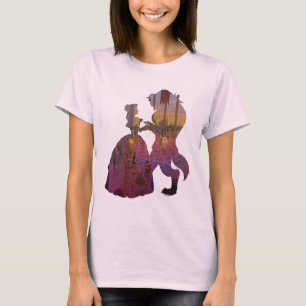 Beauty & The Beast   Silouette Dancing T-Shirt