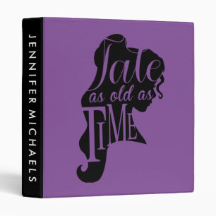 Beauty & The Beast Tale As Old As Time Binder