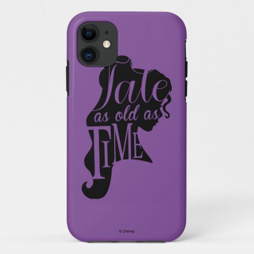 Beauty  The Beast  Tale As Old As Time iPhone 11 Case
