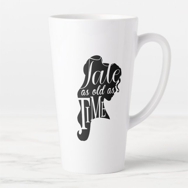 Beauty & The Beast | Tale As Old As Time Latte Mug (Right)