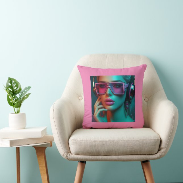 beauty throw pillow (Chair)