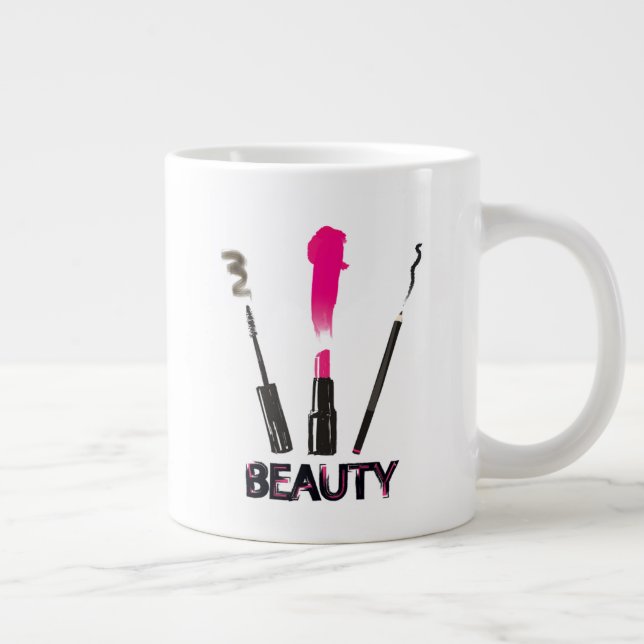 Beauty Tools Giant Coffee Mug (Right)