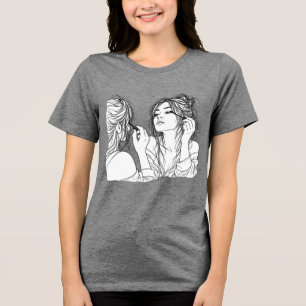 Beauty  Tri-Blend shirt