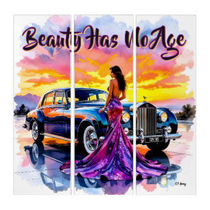 Beauty - Wall Decor 3-36x12 each