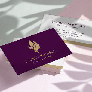 Beauty Wellness Your Logo Business Card