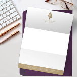 Beauty Wellness Your Logo Here Letterhead<br><div class="desc">Easily personalize this high quality Letterhead with your own company logo or the one we already created for you and your custom text. We've curated a selection of high-quality promotional items designed to help you showcase your brand with style and sophistication. Whether you're looking to enhance your business's visual identity...</div>