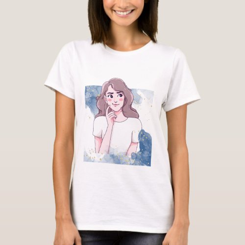 Beauty with Brain T_Shirt