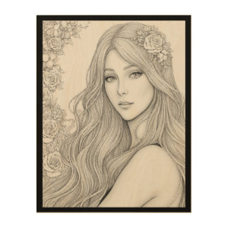 Beauty Wood Wall Art