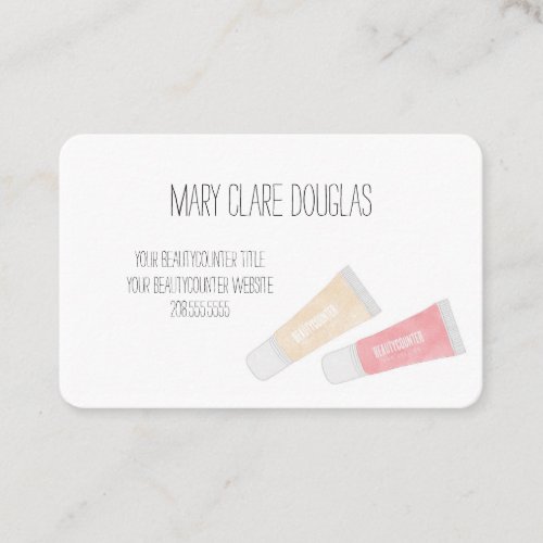 Beautycounter Consultant Jellies Duo Business Card