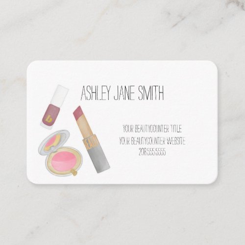 Beautycounter Consultant Product Business Card