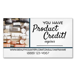 Beautycounter Product Credit Reminder Magnet