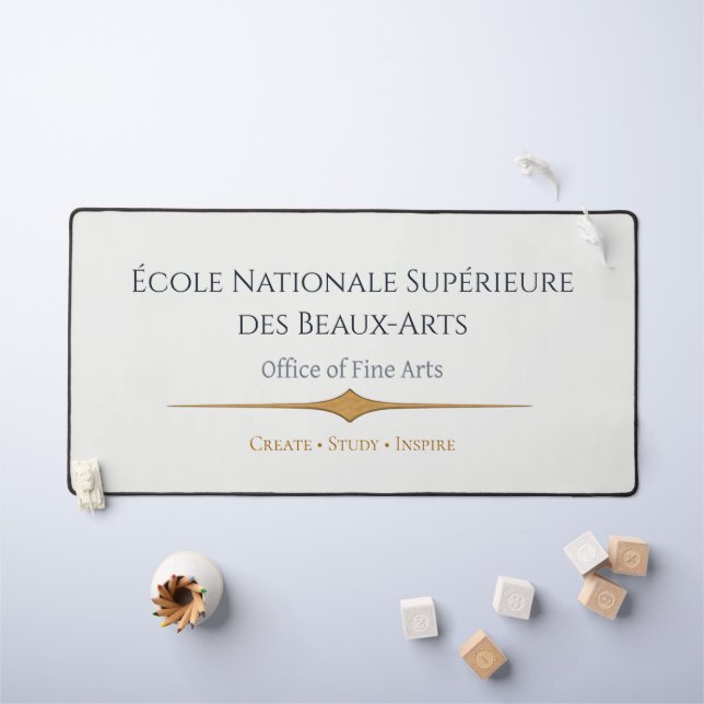 Beaux Arts Desk Mat Fine Arts Office Pad (Kids Table)