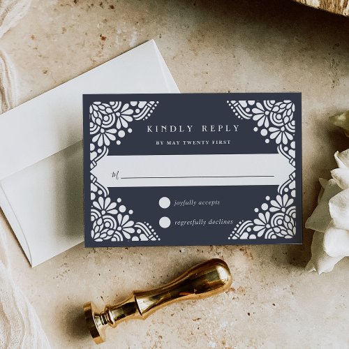 Beaux Arts RSVP Card  Ink