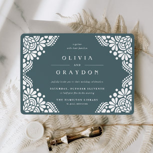 Beaux Arts Wedding Invitation Spruce