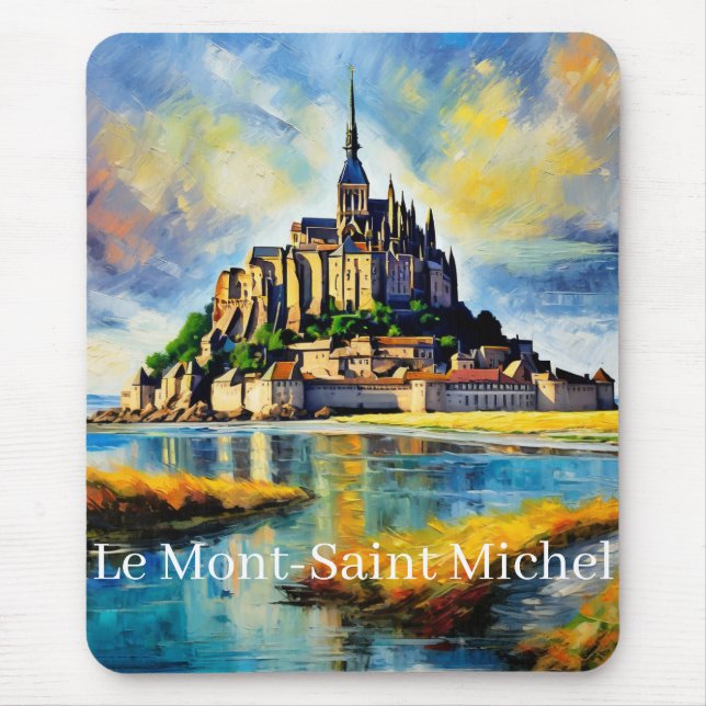 BEAUX Le Mont-Saint Michel  Mouse Pad (Front)