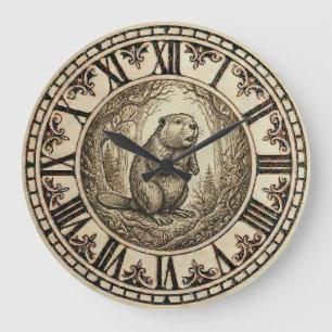 Beave Wall Clock