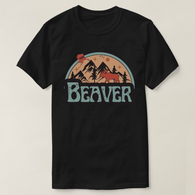Beaver, Alaska-Shirt T-Shirt (Design Front)