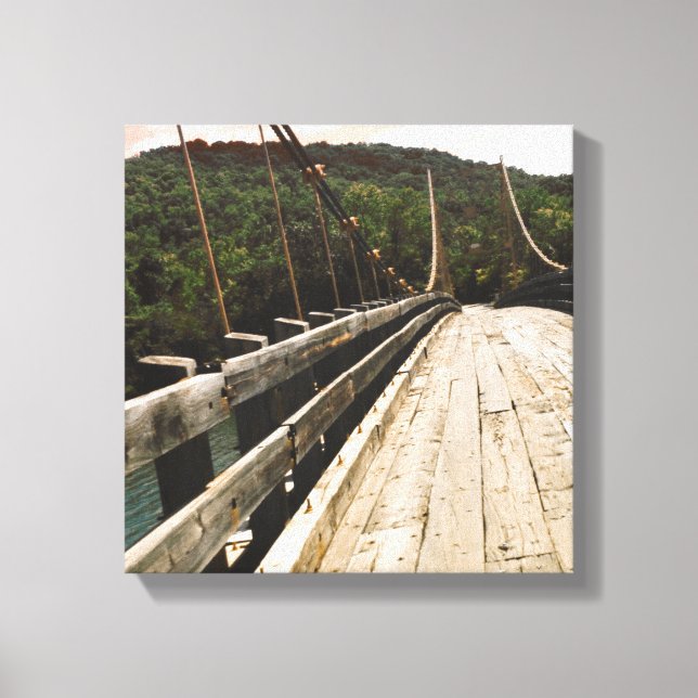 beaver bridge canvas print (Front)