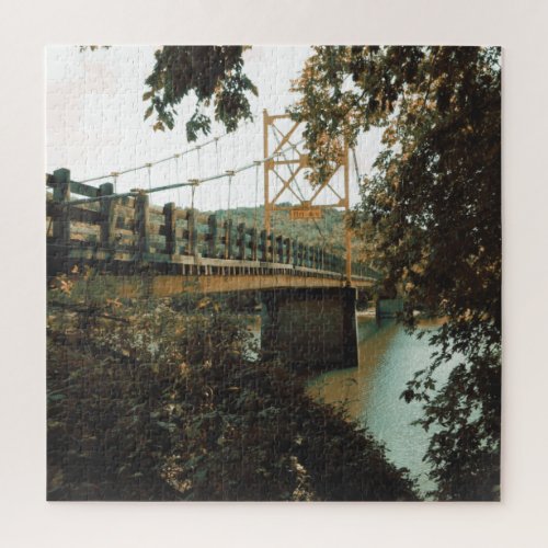 beaver bridge in eureka springs jigsaw puzzle