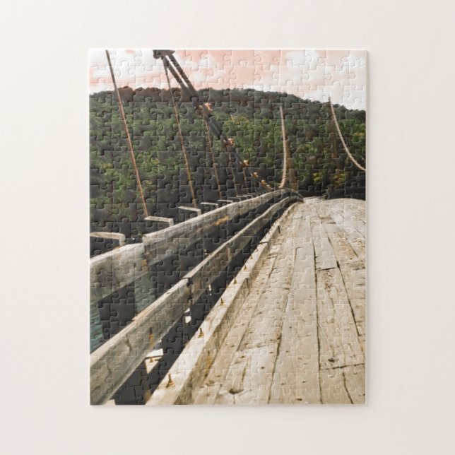 beaver bridge jigsaw puzzle (Vertical)